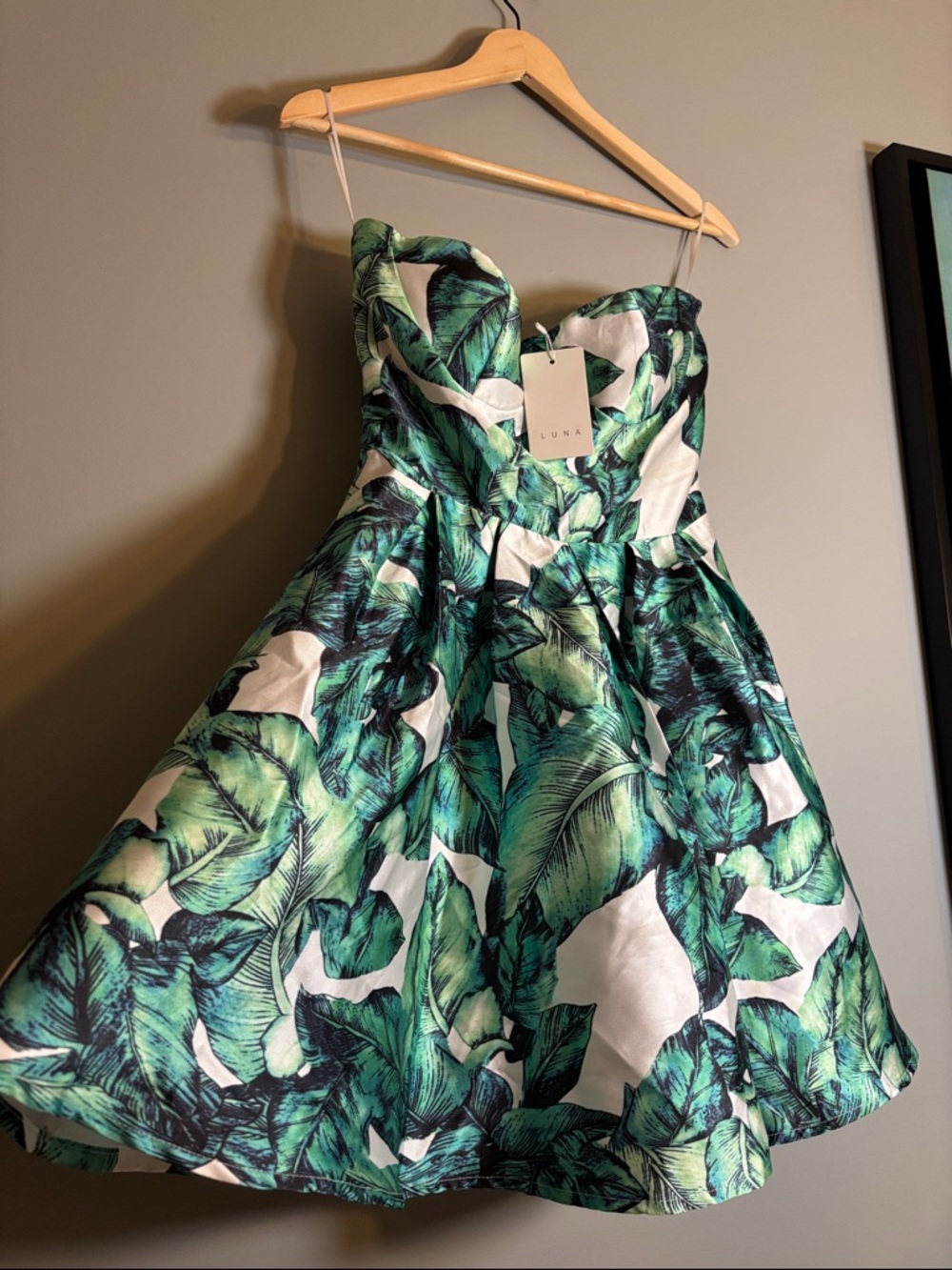 Luna - Strapless Mini dress